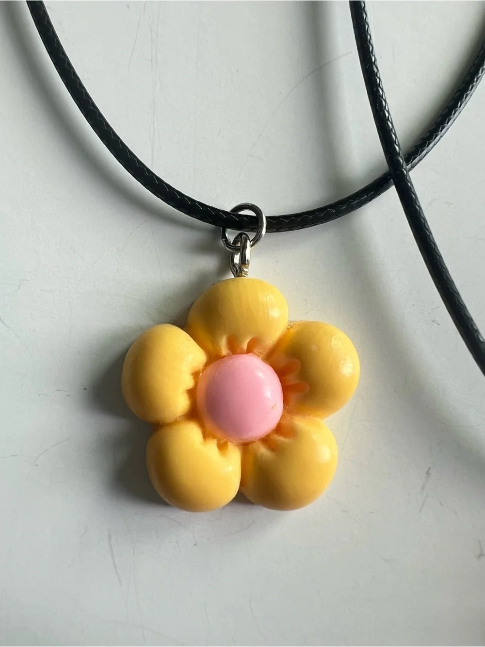 3 Kids Friendship Charm Necklace Set – Cat, Flower & Gummy Bear / stocking gift